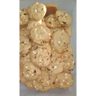 White Chocolate Cranberry Orange Zest - (Rolled in Cinnamon Sugar) - 8 ct